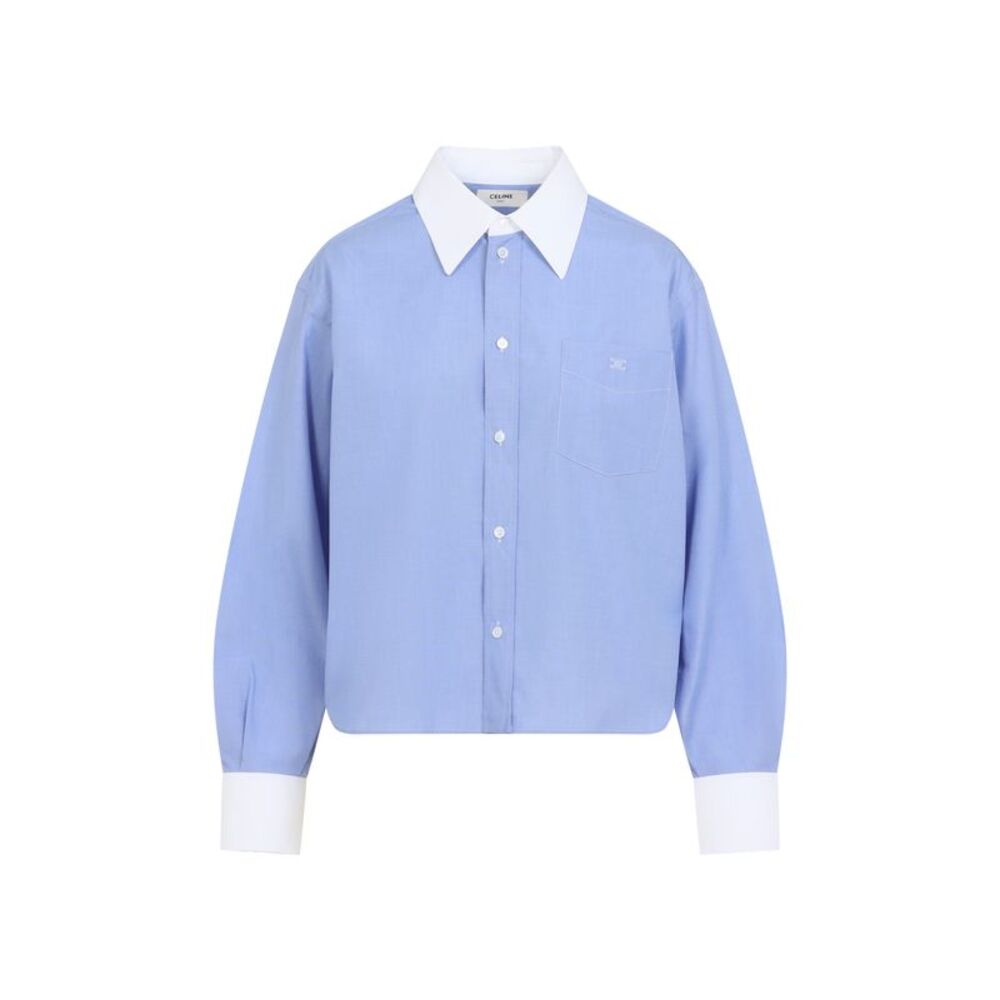 Celine Cropped Shirt Women